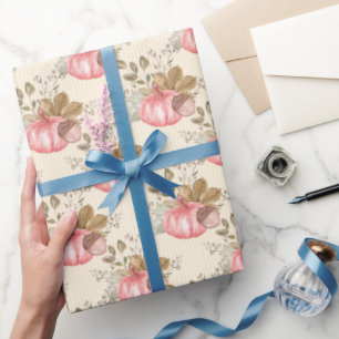 Pumpkin Paradise Thanksgiving Wrapping Paper