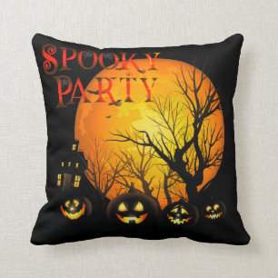 Pumpkin Party Throw Pillow