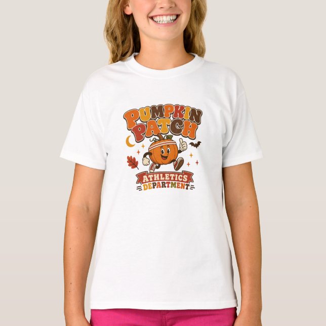 Pumpkin Patch Athletics Department T-Shirt (Front)