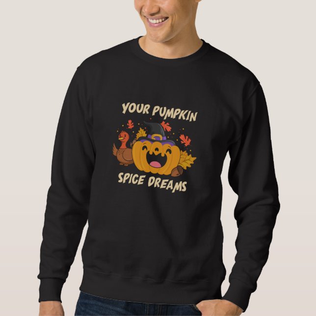 Pumpkin Patch, Autumn Fall,Halloween Sweatshirt (Front)