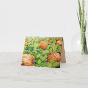 Pumpkin Patch Card