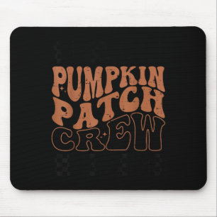Pumpkin Patch Crew Halloween Pumpkin Patch Fall Fa Mouse Pad