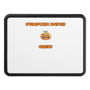 Pumpkin Patch Crew Matching Fall Outfits Classic T Trailer Hitch Cover