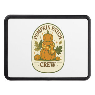 Pumpkin Patch Crew Trailer Hitch Cover