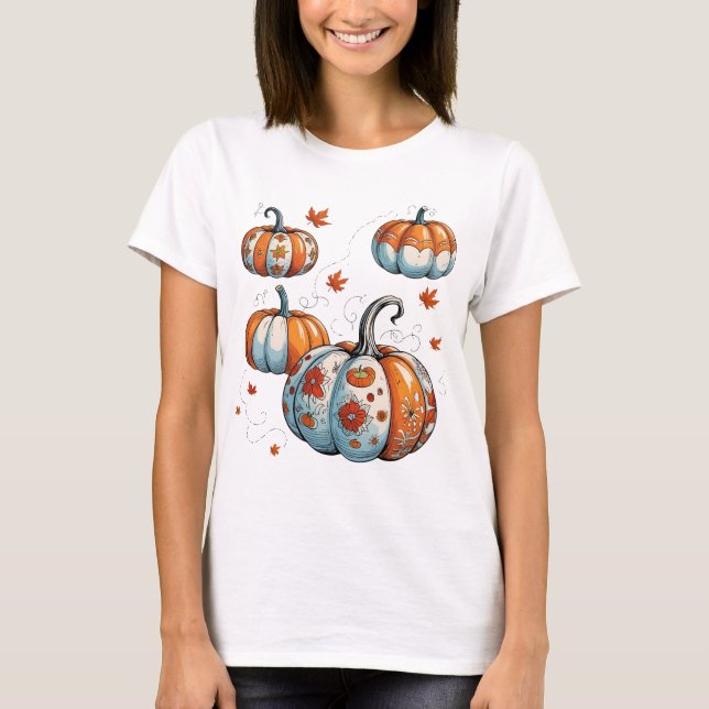 Pumpkin Patch Days 🎃🍂 T-Shirt (Front)