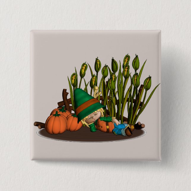 Pumpkin Patch Dreamer Button (Front)