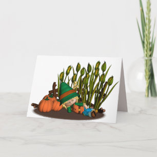 Pumpkin Patch Dreamer Thanksgiving card