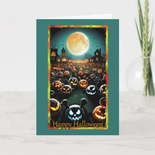 Pumpkin Patch Halloween Card