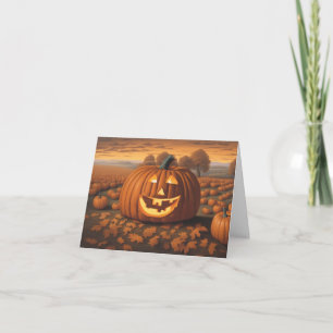 Pumpkin Patch Halloween Card