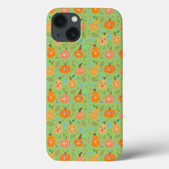Pumpkin Patch iPhone Case (Back)