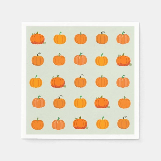Pumpkin Patch Napkin (Front)