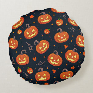 Pumpkin Patch Plush Cushion – Cozy Fall Decor!
