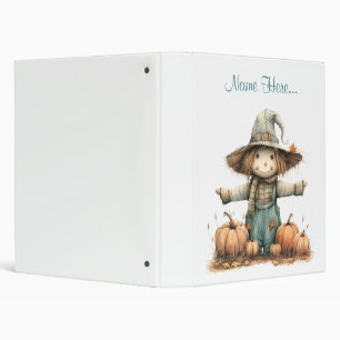 Pumpkin Patch Scarecrow Binder