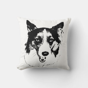 Pumpkin Patch Smile Throw Pillow