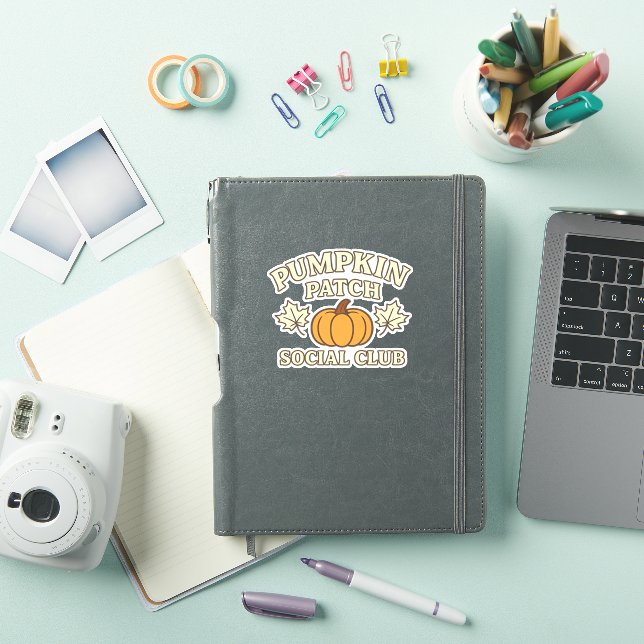 Pumpkin Patch Social Club � Cozy Autumn Aesthetic  (iPad Cover)