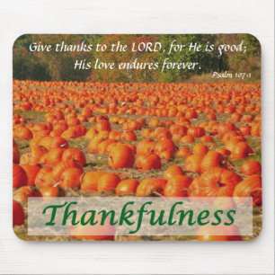 Pumpkin Patch - Thankfulness Mouse Pad