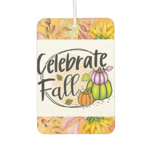 Pumpkin Patch Vibes Only Fall Autumn Thanksgiving Air Freshener