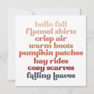 Pumpkin Patch Vibes Only Fall Autumn Thanksgiving  Invitation