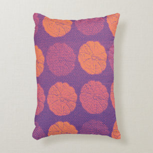 Pumpkin Pattern Accent Pillow