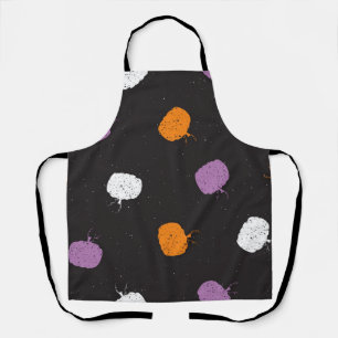 Pumpkin pattern apron