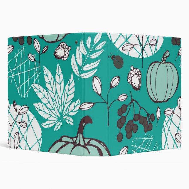 Pumpkin pattern binder (Background)