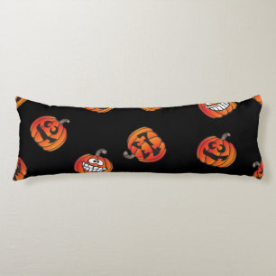 Pumpkin pattern body pillow