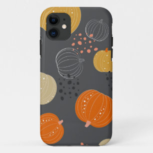 Pumpkin pattern iPhone 11 case