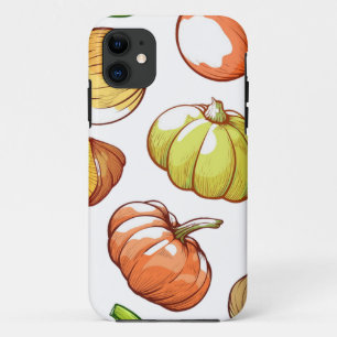 Pumpkin pattern iPhone 11 case