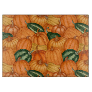 Pumpkin Pattern Cutting Board