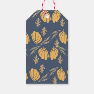Pumpkin Pattern Gift Tag