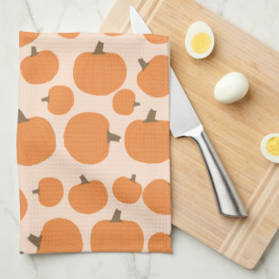 Pumpkin Pattern Kitchen Towel