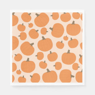 Pumpkin Pattern Napkin