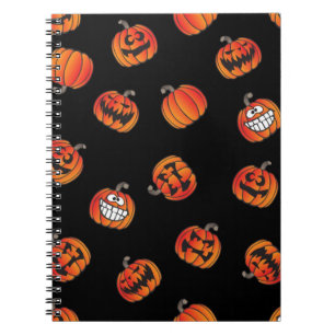 Pumpkin pattern notebook