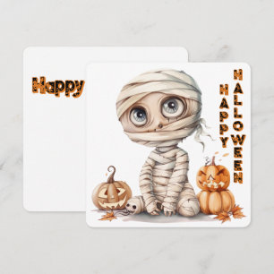 Pumpkin Perch – Mummy in the Autumn Dust