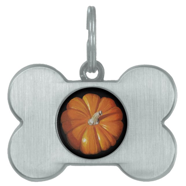 Pumpkin Pet Tags (Front)