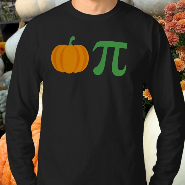 Pumpkin Pi Math Long Sleeve Tshirt (Creator Uploaded)