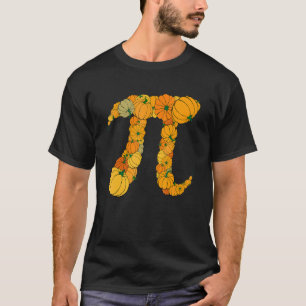 Pumpkin Pi Shirt Math School Retro Fall Halloween