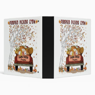 Pumpkin Picking Crew Binder