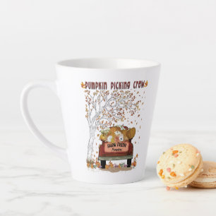 Pumpkin Picking Crew Latte Mug