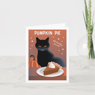 Pumpkin Pie Card