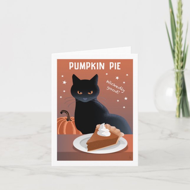 Pumpkin Pie Card (Front)