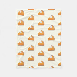 Pumpkin Pie Fleece Fall Cozy Blanket