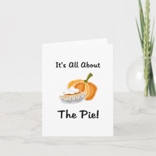 Pumpkin Pie Holiday Card