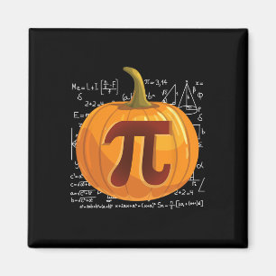 Pumpkin Pie Math Fun Halloween Thanksgiving Pi Day Magnet