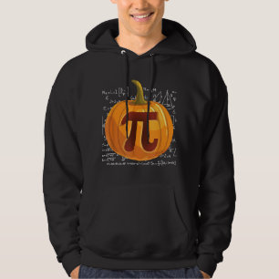 Pumpkin Pie Math Funny Halloween Thanksgiving Pi D Hoodie