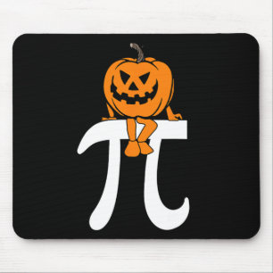 Pumpkin Pie Math Funny Halloween Thanksgiving Pi D Mouse Pad