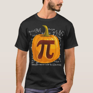 Pumpkin Pie Math  Funny Halloween Thanksgiving Pi  T-Shirt