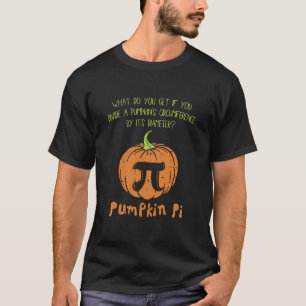 Pumpkin Pie Math Shirt Funny Halloween Thanksgivin