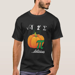 Pumpkin Pie Math Teacher Funny Back To School Hall T-Shirt