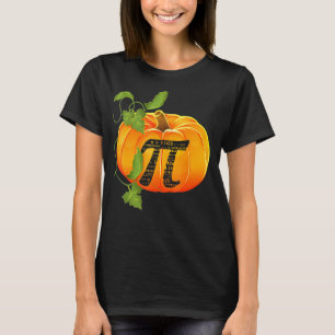 Pumpkin Pie Math Tee Halloween Thanksgiving Pi Da